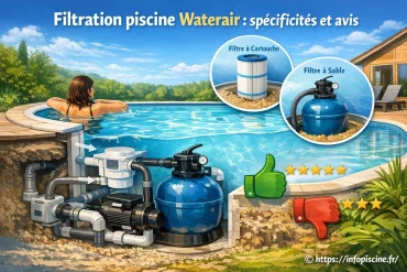 Filtration piscine Waterair : quelles spécificités et quel avis ?