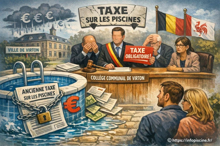 Le collège communal de Virton contraint d’appliquer l’ancienne taxe piscine en 2025