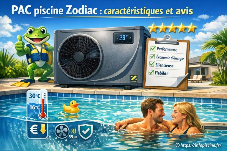Pac piscine Zodiac : quelles sont ses caractéristiques et avis ?