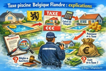 Taxe piscine en Belgique Flandre : comment ça fonctionne ?
