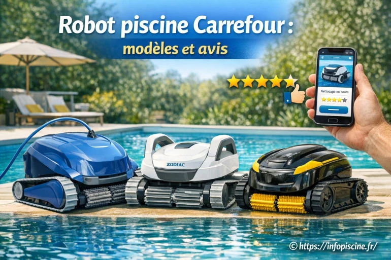 Robot piscine Carrefour : quels modèles choisir et que pensent les utilisateurs ?