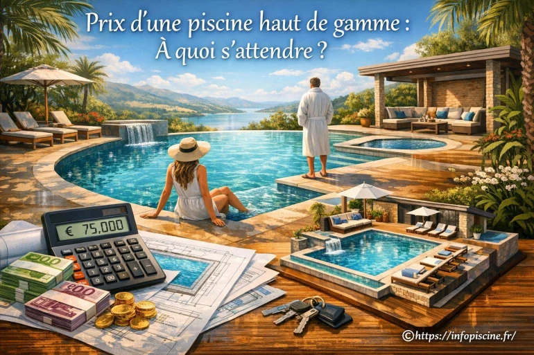 Prix d'une piscine haut de gamme : à quoi faut-il s'attendre ?