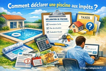 Comment déclarer une piscine aux impôts ?