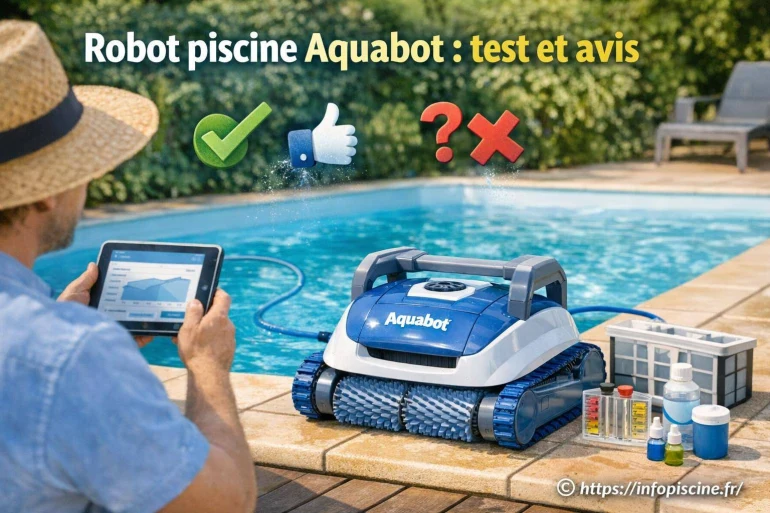 Robot piscine Aquabot : test complet et avis détaillé
