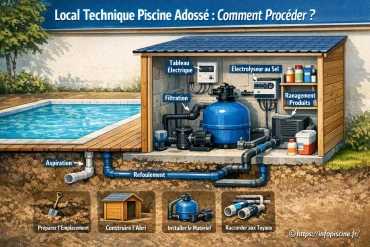 Local technique piscine adossé : comment procéder efficacement ?