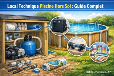 Local technique piscine hors sol : tout ce quâil faut savoir