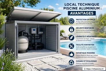 Local technique piscine aluminium : quels sont les avantages à connaître