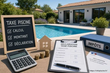 Taxe piscine : calcul, montant et déclaration à connaître