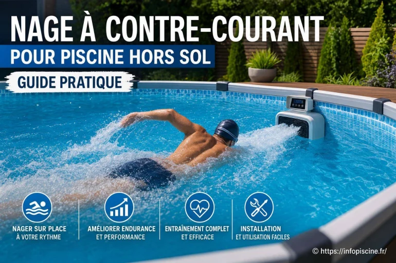 Nage à contre-courant pour piscine hors sol : comment bien choisir et installer