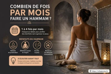 Combien de fois par mois faire un hammam ?