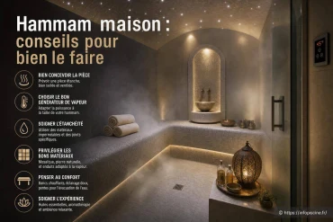 Hammam maison : conseils pour bien le faire