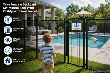 Why Fence a Backyard Swimming Pool With ChildGuard Pool Fence?