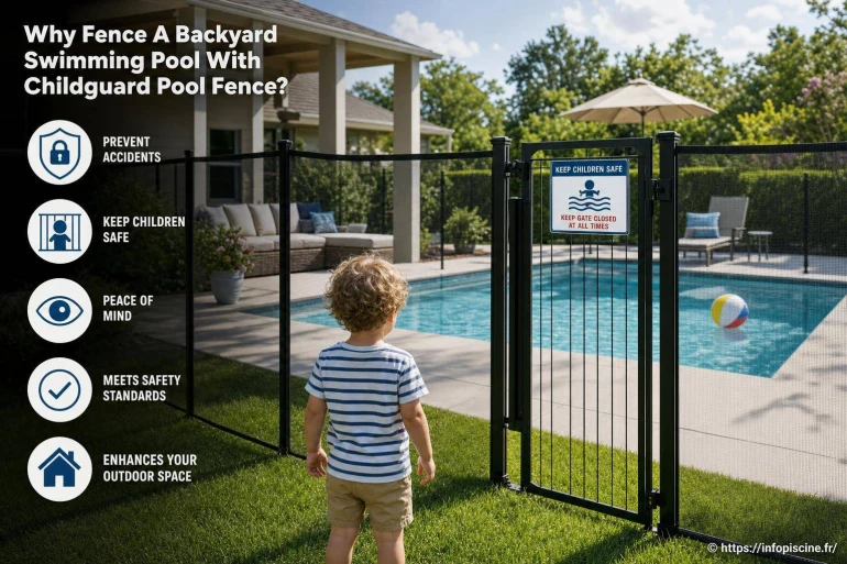 Why Fence a Backyard Swimming Pool With ChildGuard Pool Fence?