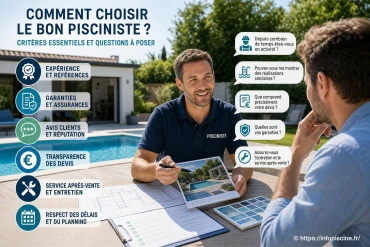 Comment choisir le bon pisciniste : critères essentiels et questions à poser ?