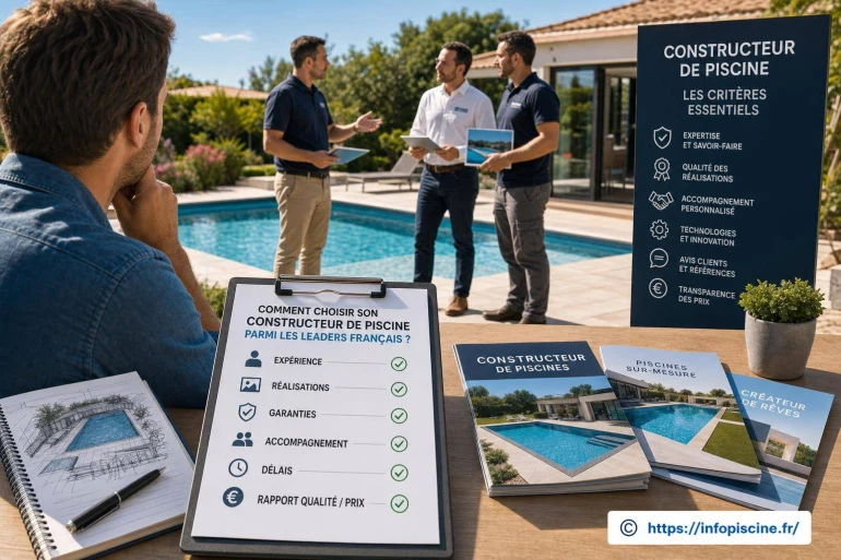 Comment choisir son constructeur de piscine parmi les leaders français ?