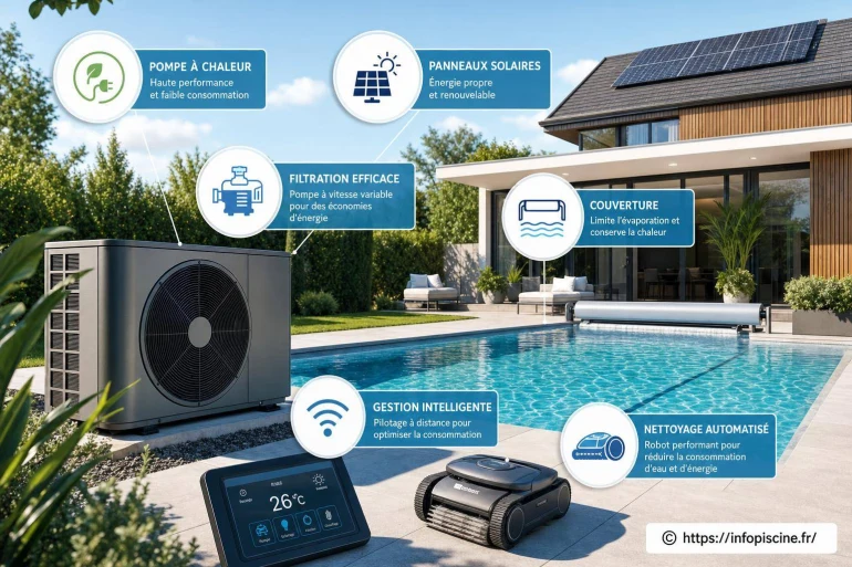 Quels équipements choisir pour une piscine moderne et économe en énergie ?