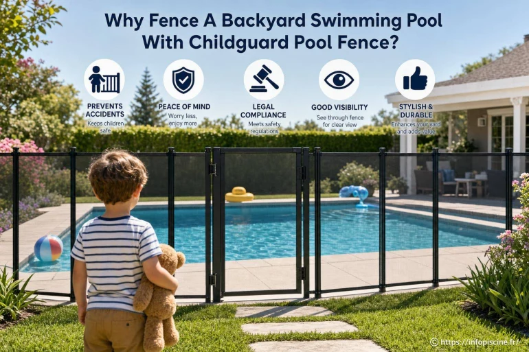 Why Fence a Backyard Swimming Pool With Childguard Pool Fence?