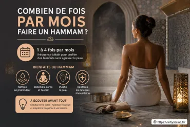 Combien de fois par mois faire un hammam ?