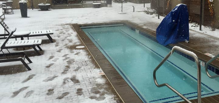 Entretien de la piscine pendant l'hiver : L'hivernage
