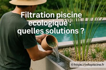 Filtration piscine écologique : quelles solutions pour un bassin naturel ?