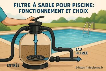 Filtre à sable pour piscine : comment fonctionne-t-il et comment bien le choisir ?
