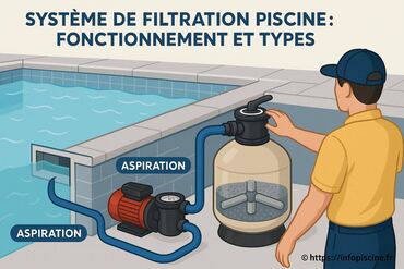 Système de filtration piscine : comment ça fonctionne et quels sont les types