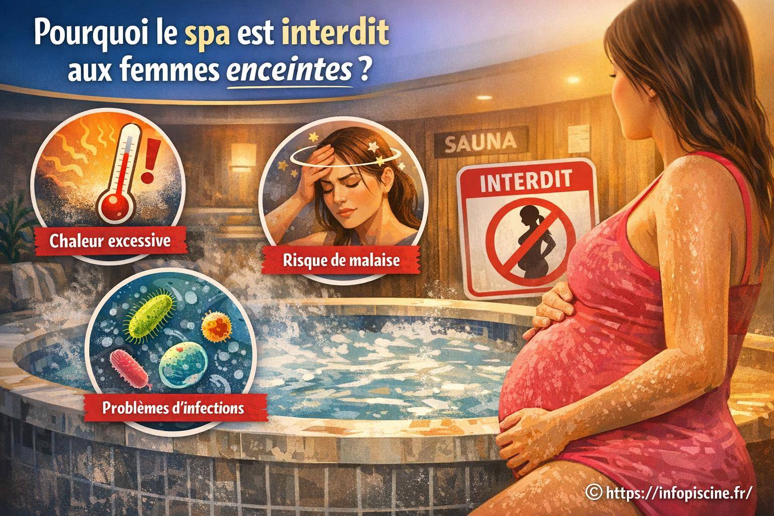 Pourquoi le spa est-il interdit aux femmes enceintes ?