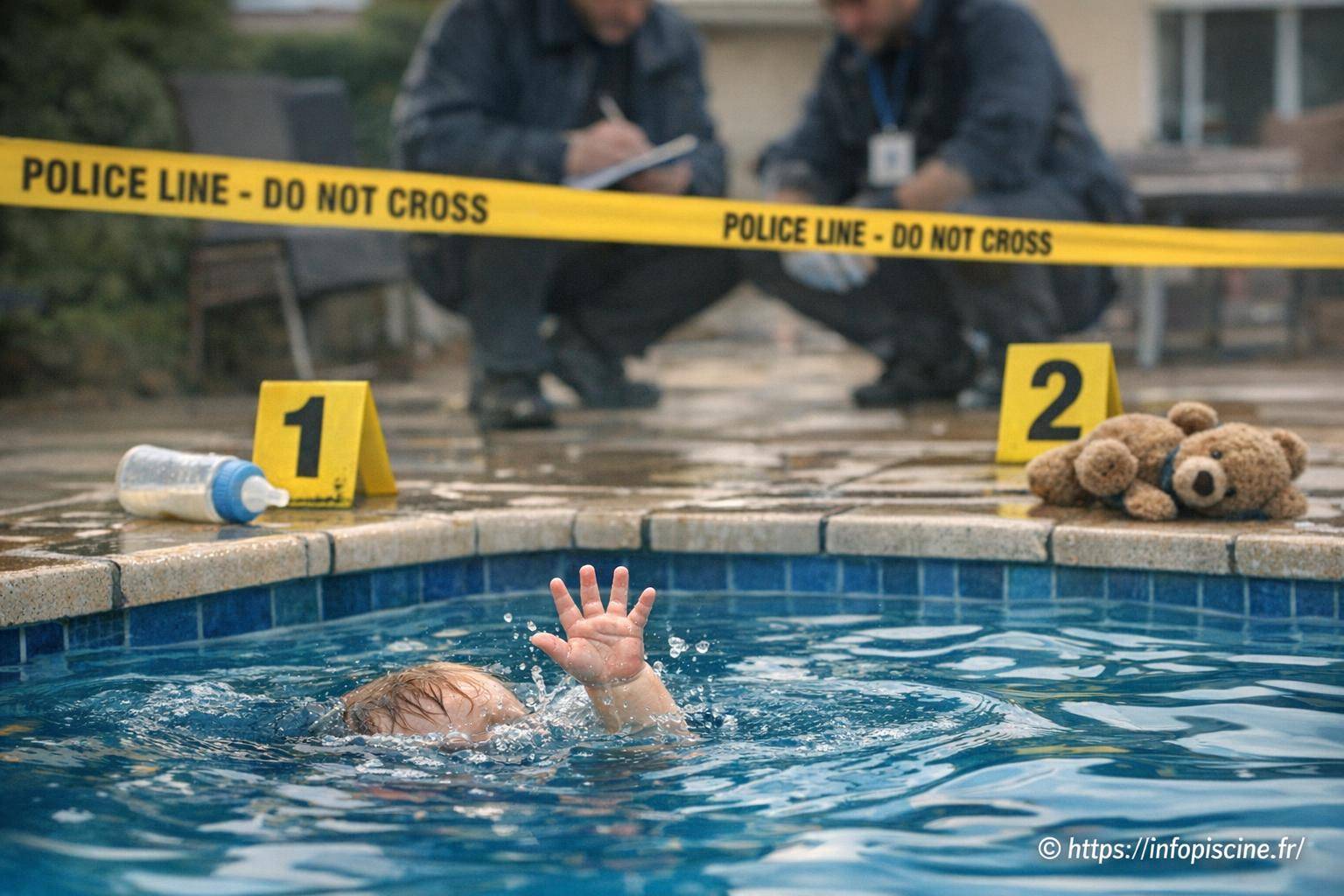 Un bébé se noie dans une piscine familiale à cannes : enquête pour homicide involontaire