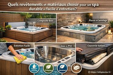 Quels revêtements et matériaux choisir pour un spa durable et facile d’entretien ?