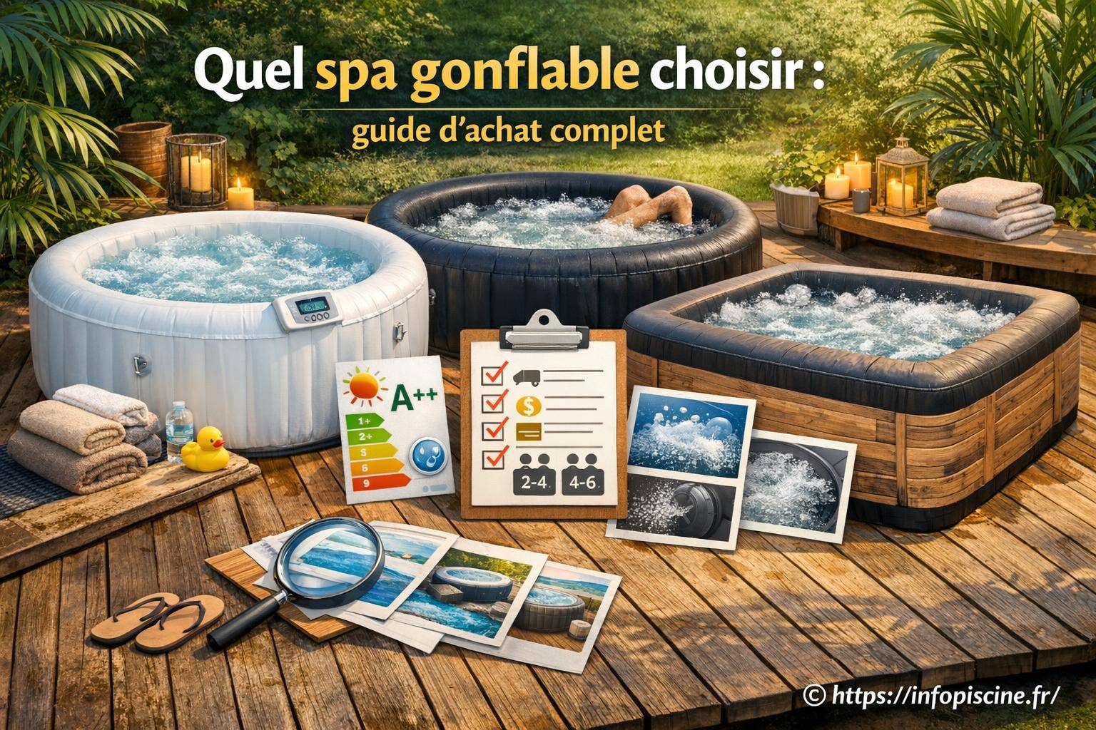 Quel spa gonflable choisir : guide d'achat complet pour bien se détendre