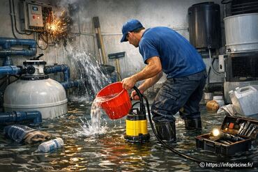 Que faire si votre local technique piscine est inondé ?