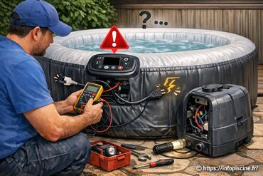 Spa gonflable qui ne s'allume plus : comment le dépanner facilement ?