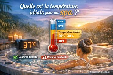 Quelle est la température idéale pour un spa ?
