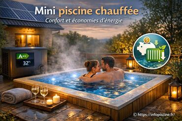 Mini piscine chauffée : comment allier confort et économies d’énergie ?