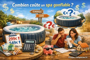 Combien coûte un spa gonflable ? Guide des prix et options