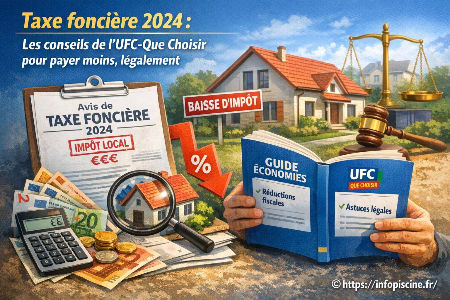 Taxe foncière 2024 : conseils pour payer moins légalement selon l’ufc-que choisir