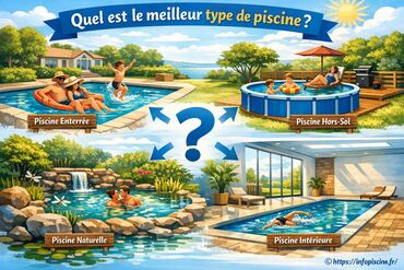 Quel est le meilleur type de piscine pour votre jardin ?
