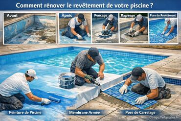 Comment rénover le revêtement de votre piscine efficacement ?