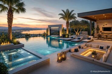 Piscines extérieures de luxe : quelles tendances pour sublimer votre jardin ?