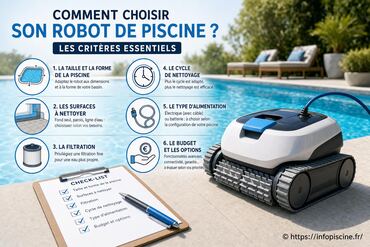 Comment choisir son robot de piscine ? les critères essentiels à connaître