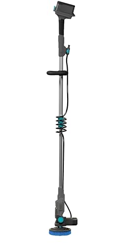 Gre Twin Brush Nettoyeur de Fond Batterie, 2 Brosses pour Fo