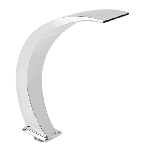 Fontaine Piscine Inox Design Incurvé