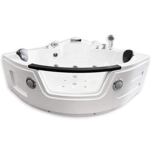 BAIGNOIRE BALNEO MASSANTE ANGLE HAUTE BAIN TOURBILLON 135 x