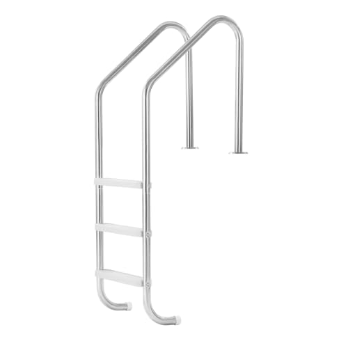 VEVOR Échelle de Piscine Enterrée 87,5 cm Échelle de Piscine
