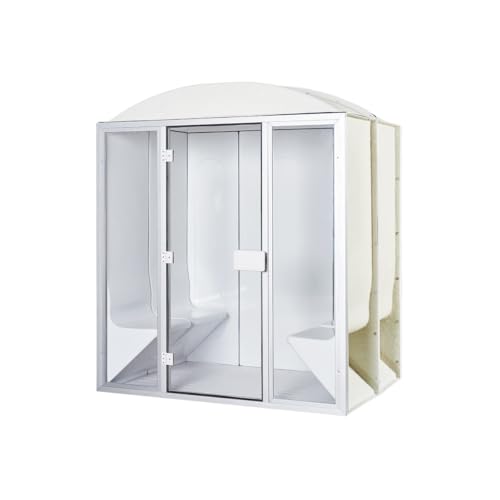 Desineo Cabine de hammam 4 Places complète 190 x 130 x 225 c