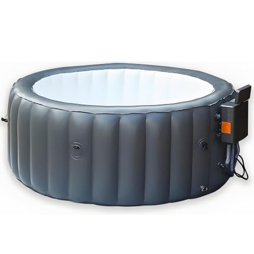 Spa Gonflable 3-4 Places, Chauffage par Circulation D'Eau