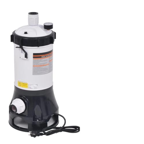 Pompe filtrante de piscine 185 W avec débit de 4,4 m³/h, ave