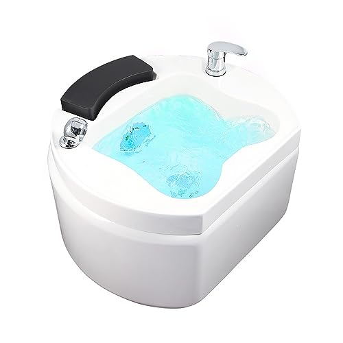 Baignoire de pieds en acrylique pour spa à la maison, tempér