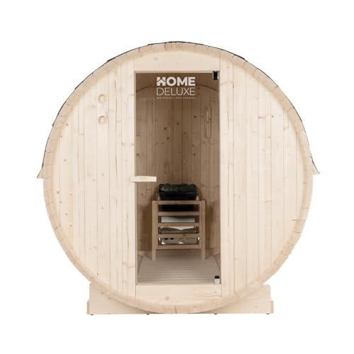 Home Deluxe - Sauna extérieur en tonneau Lahti L - Dimension