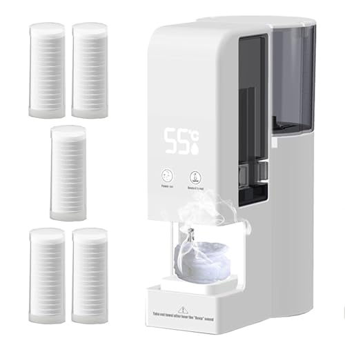 Distributeur automatique de serviettes chaudes avec chauffag